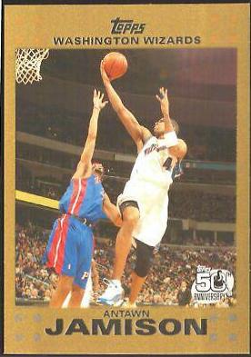 Antawn Jamison #18 Basketball Cards 2007 Topps