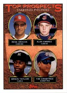 Top Prospects: Arocha, Embree, Taylor, Crabtree