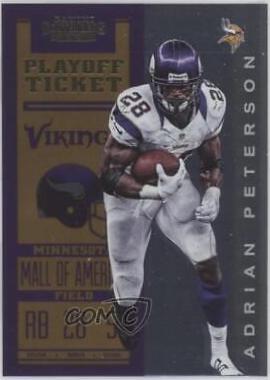 Adrian Peterson [Playoff Ticket] #54