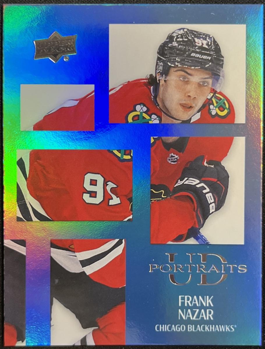 Frank Nazar #P-46 Hockey Cards 2024 Upper Deck UD Portraits