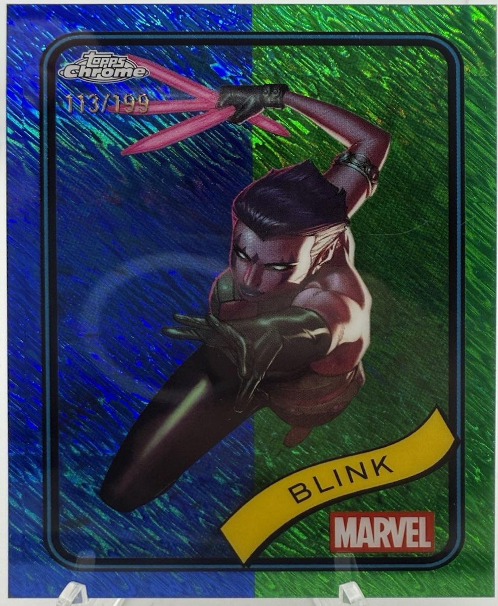Blink Blue & Green Shimmer Refractor