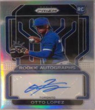 Otto Lopez #RA-OL Baseball Cards 2022 Panini Prizm Rookie Autographs