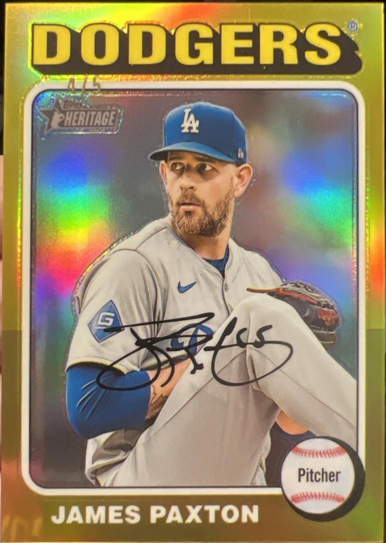 James Paxton [Gold Chrome] #610