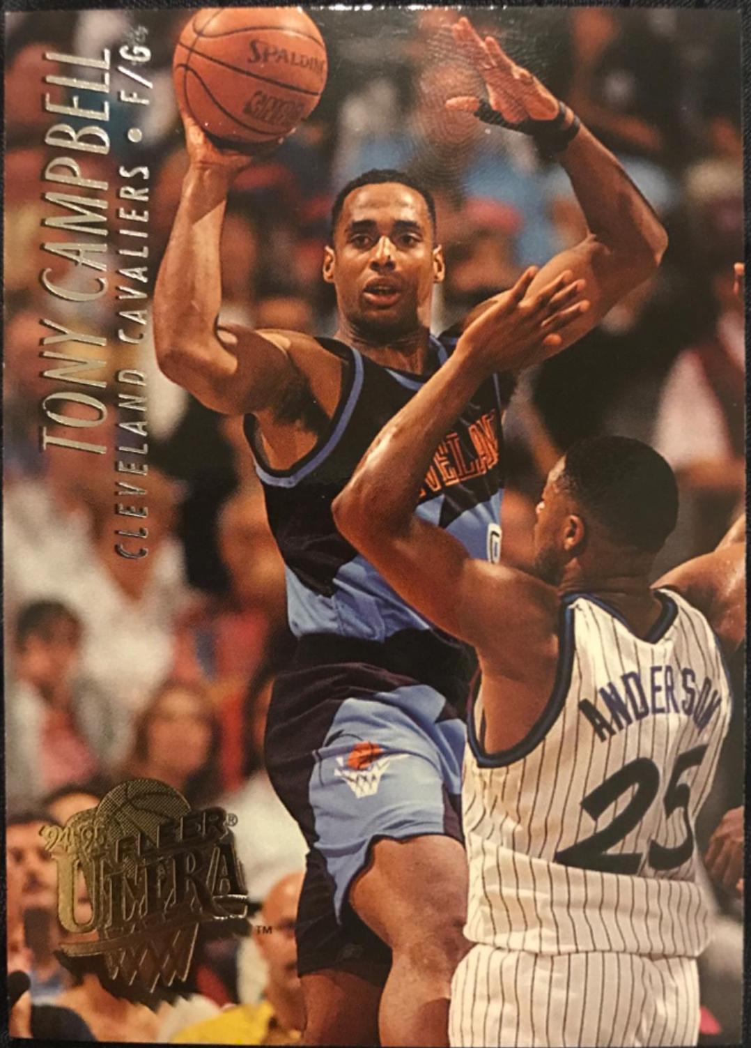 Tony Campbell #223 1994-95 Ultra Basketball