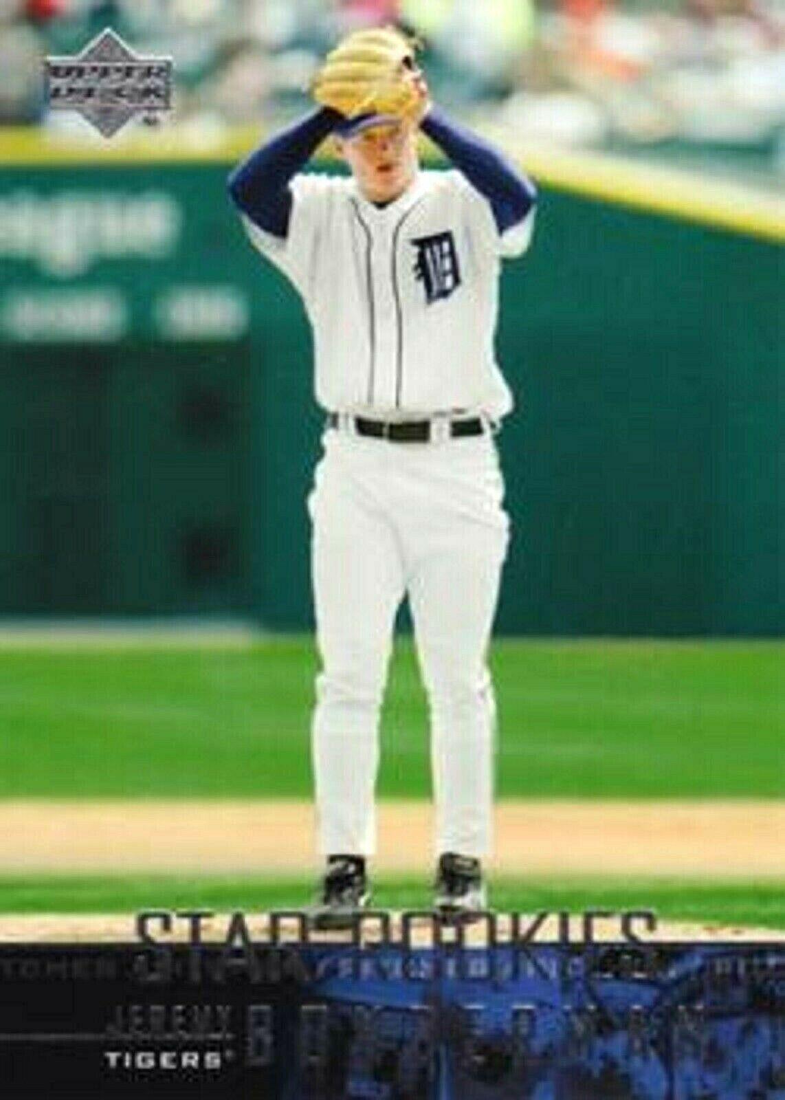 Jeremy Bonderman #21 Baseball Cards 2004 Upper Deck