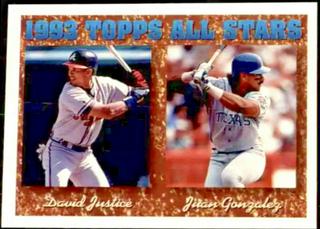 David Justice / Juan Gonzalez