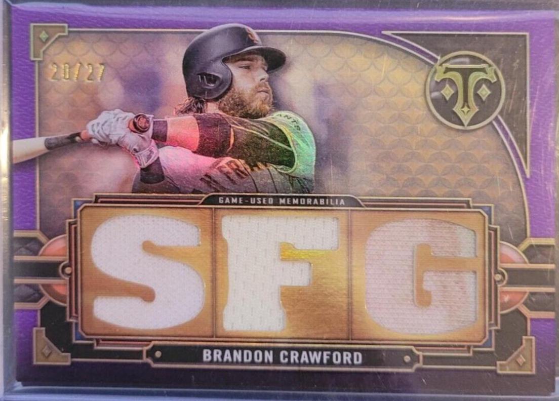 Brandon Crawford [Amethyst] #TTR-CR4