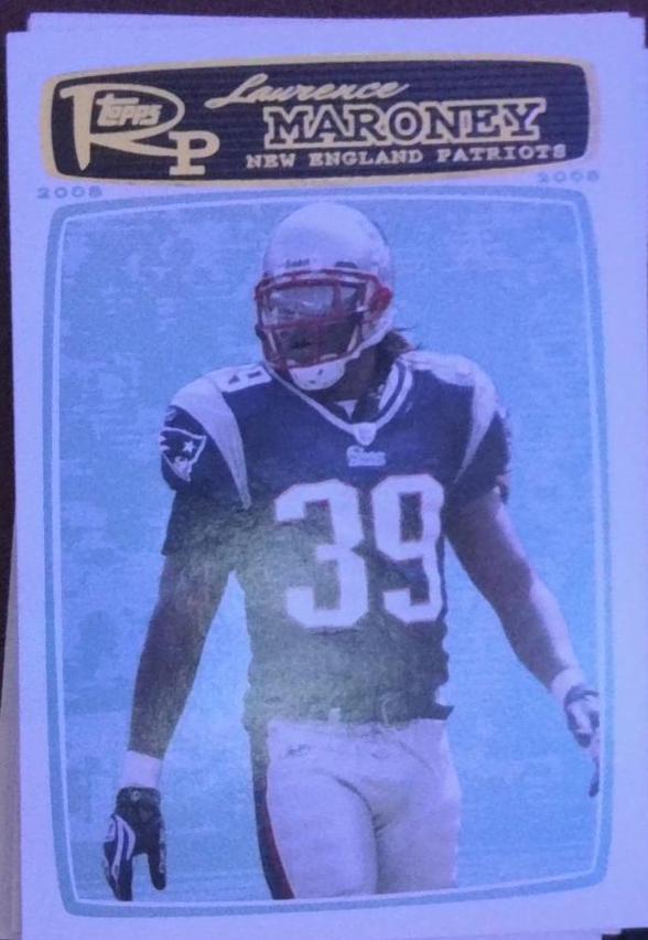Laurence Maroney #125 Football Cards 2008 Topps Rookie Progression