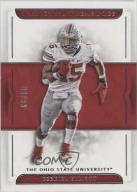 Ezekiel Elliott #11 Football Cards 2017 Panini National Treasures Collegiate