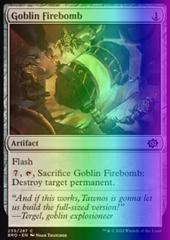 Goblin Firebomb [Foil] #235