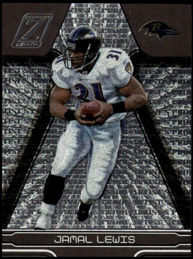 Jamal Lewis #7 Football Cards 2005 Panini Donruss Zenith