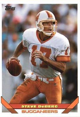 Steve DeBerg #558 Football Cards 1993 Topps