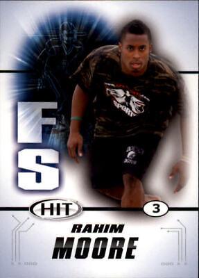 Rahim Moore #33 Football Cards 2011 Sage Hit