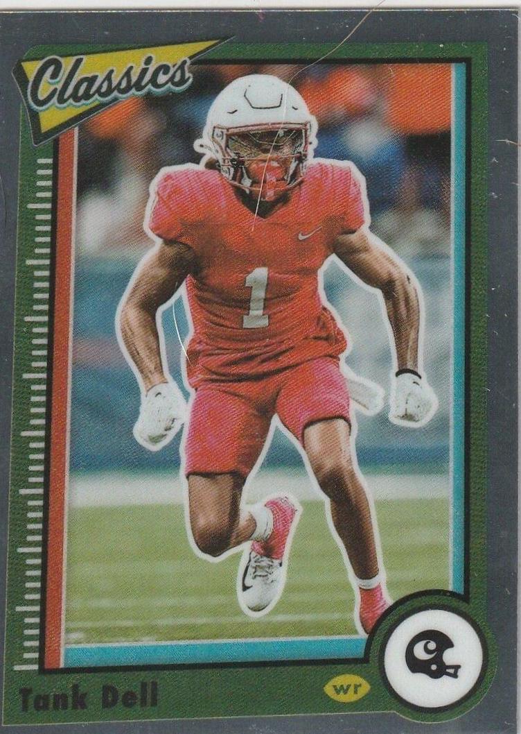 Tank Dell #19 Football Cards 2023 Panini Chronicles Draft Picks Classics Premium Edition