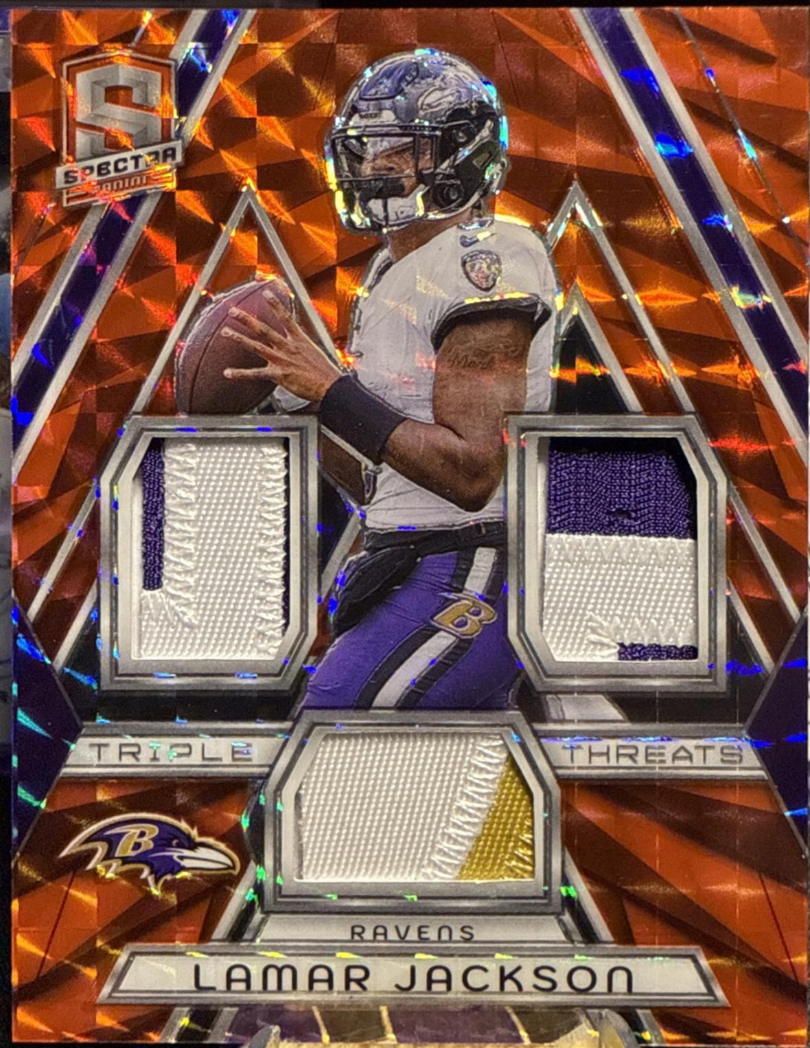 Lamar Jackson [Orange Neon] #TT-LJN