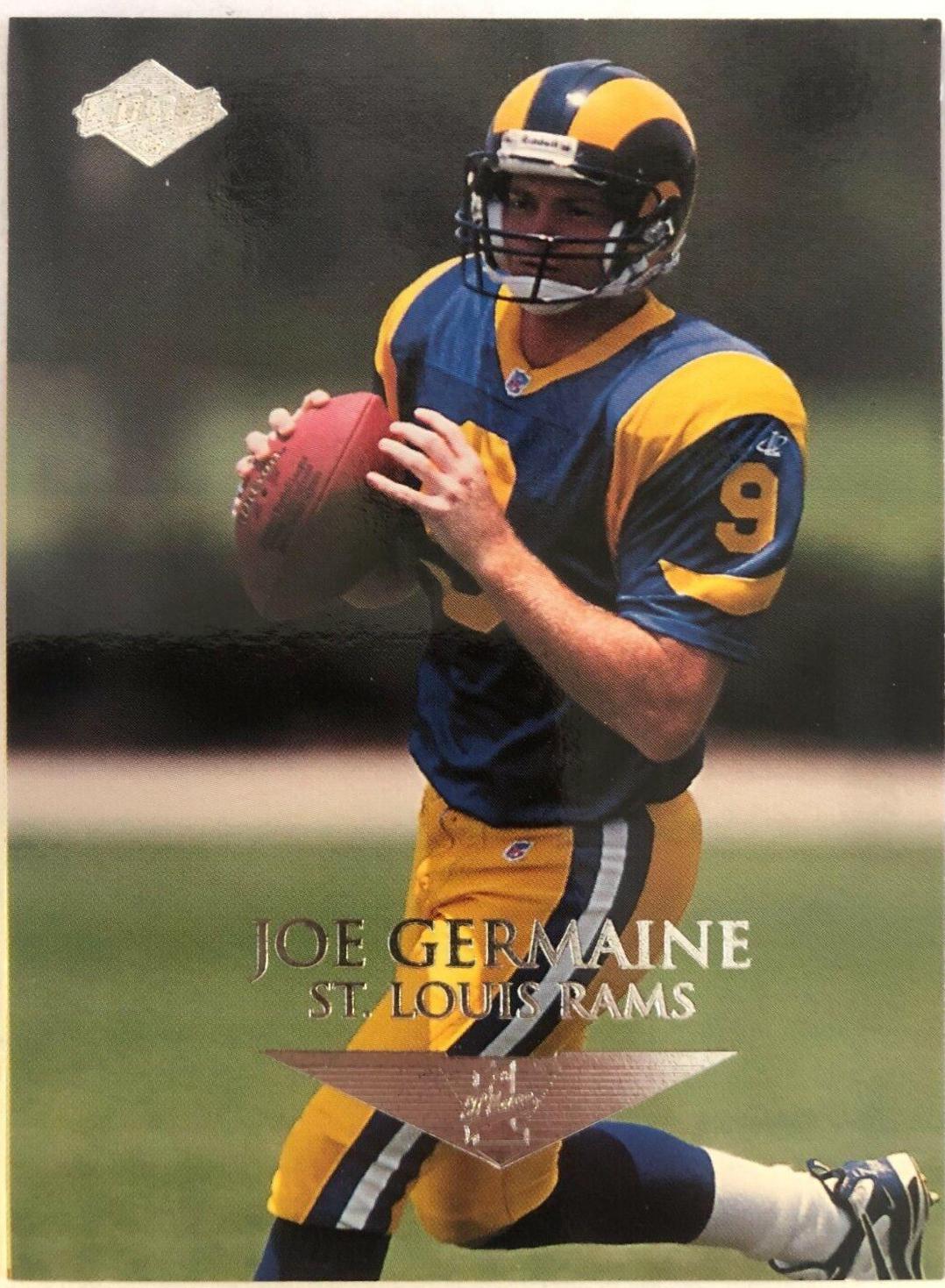 Joe Germaine #188 Football Cards 1999 Collector's Edge 1st Place