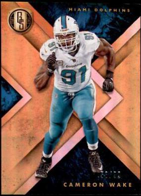 Cameron Wake #11 Football Cards 2018 Panini Gold Standard