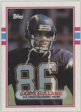 Jamie Holland #308 Football Cards 1989 Topps
