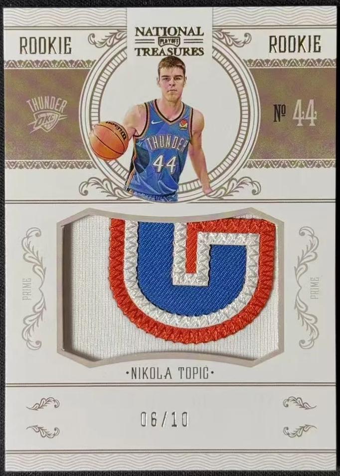 Nikola Topic [Gold Rookie Patch] #157