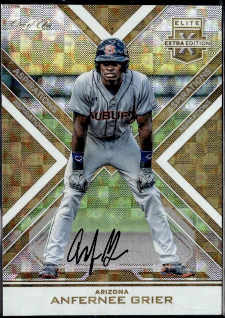 Anfernee Grier [Autograph Aspirations Purple] #39