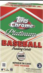 Blaster Box Baseball Cards 2025 Topps Chrome Platinum Prices