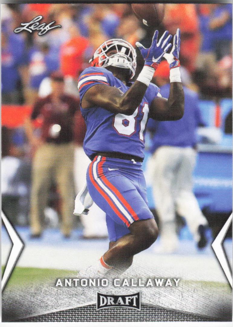 Antonio Callaway #4 Football Cards 2018 Leaf Draft
