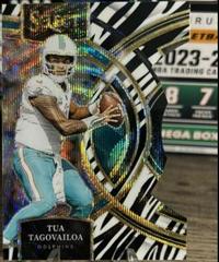 Tua Tagovailoa [Zebra Prizm Die-Cut] #103 Prices | 2023 Panini