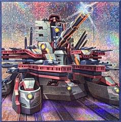 Superdreadnought Rail Cannon Juggernaut Liebe [Secret Rare] QCAC-JP063