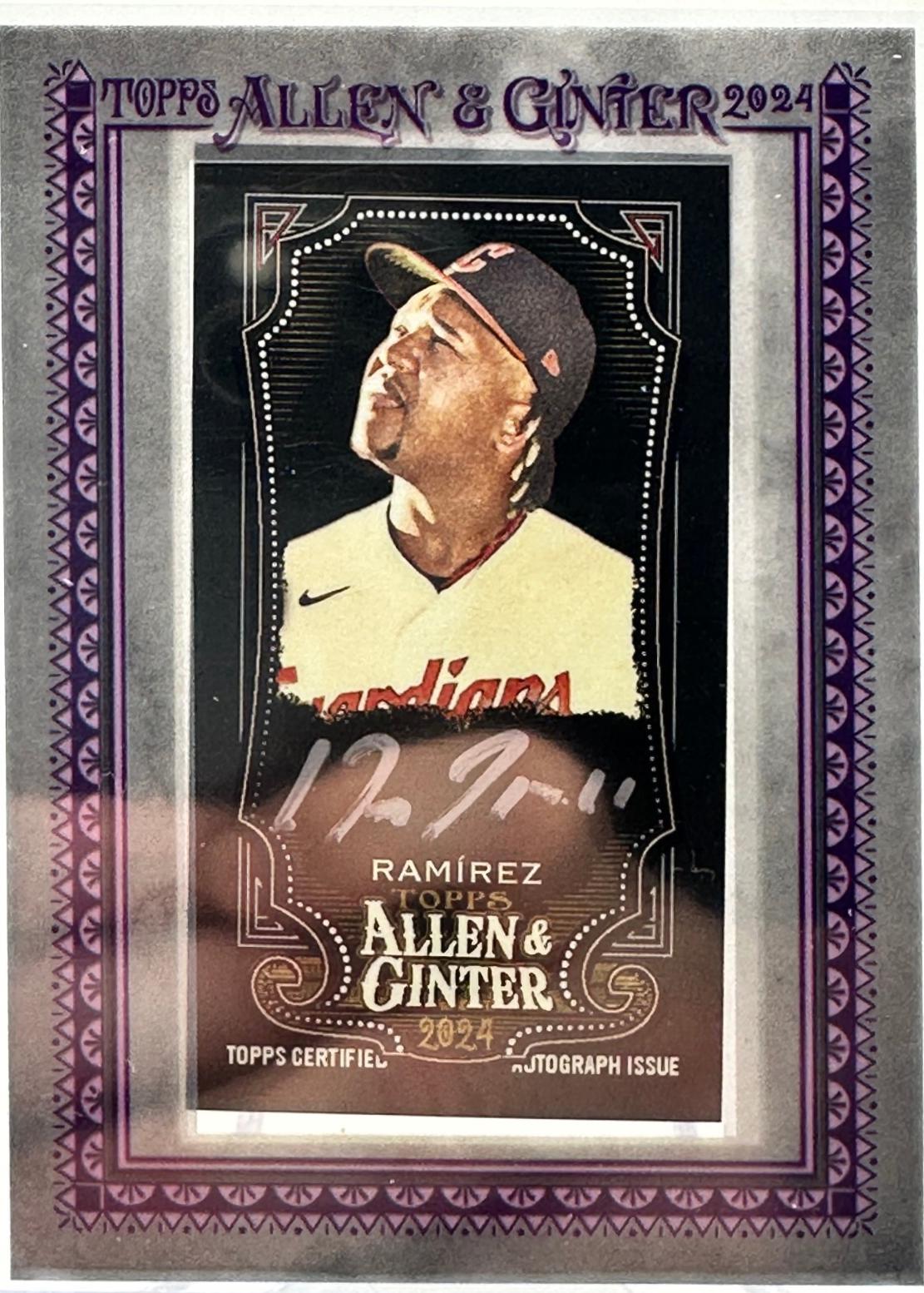 Jose Ramirez [Black Frame] #MA-JRAM