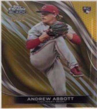 Andrew Abbott [Gold Refractor] #11 Baseball Cards 2024 Topps Chrome Black