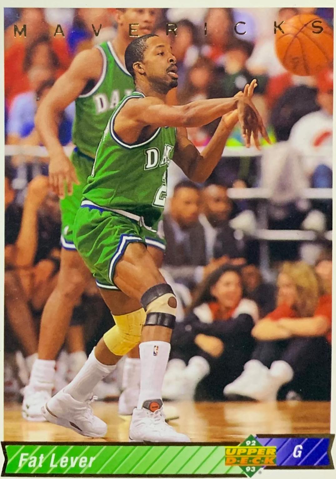Fat Lever #307 Basketball Cards 1992 Upper Deck
