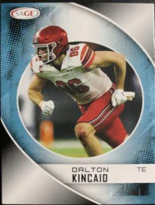 Dalton Kincaid #116 Football Cards 2023 Sage