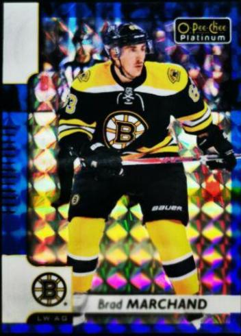 Brad Marchand #3 Hockey Cards 2017 O Pee Chee Platinum