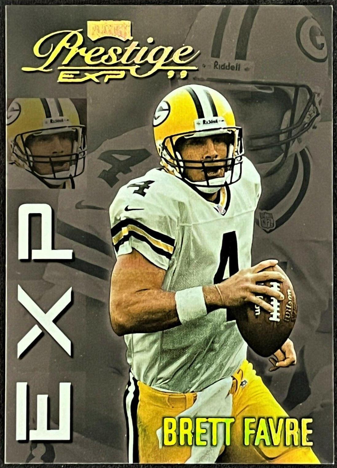 Brett Favre #153 Football Cards 1999 Playoff Prestige Exp