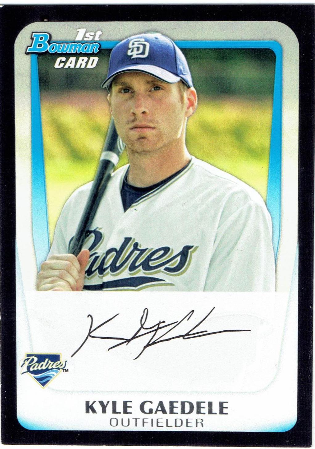 Kyle Gaedele #BDPP23 Baseball Cards 2011 Bowman Chrome Draft Picks & Prospects
