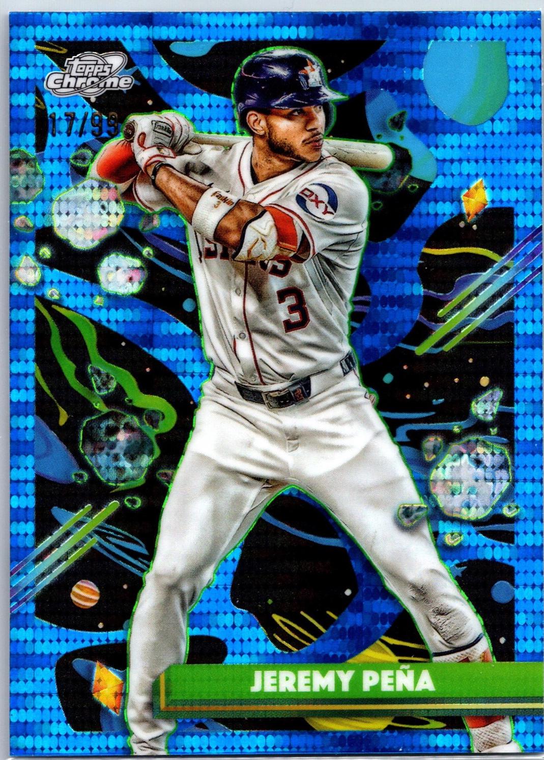Jeremy Pena [Blue Moon Refractor] #89