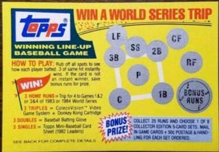 Game Insert Card