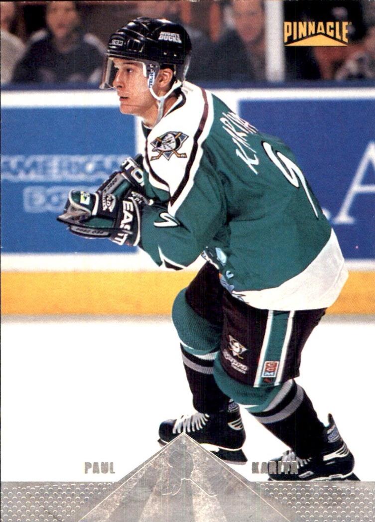 Paul Kariya #184 1996-97 Pinnacle Hockey