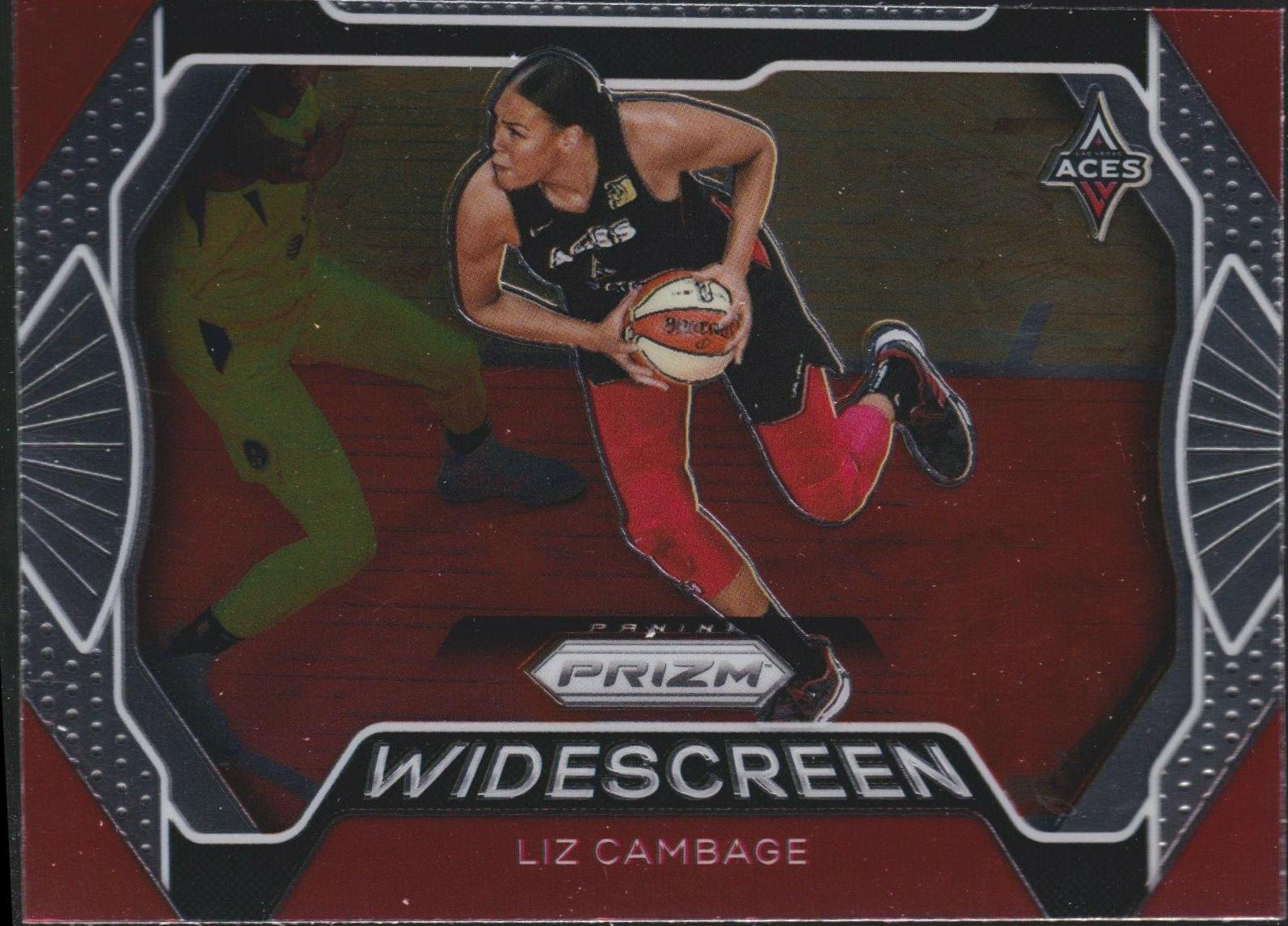 Liz Cambage #3 Basketball Cards 2020 Panini Prizm WNBA Widescreen
