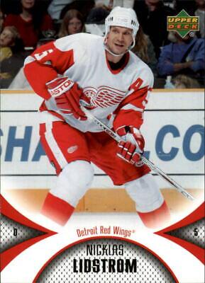 Nicklas Lidstrom #37 Hockey Cards 2006 Upper Deck Mini Jersey Collection