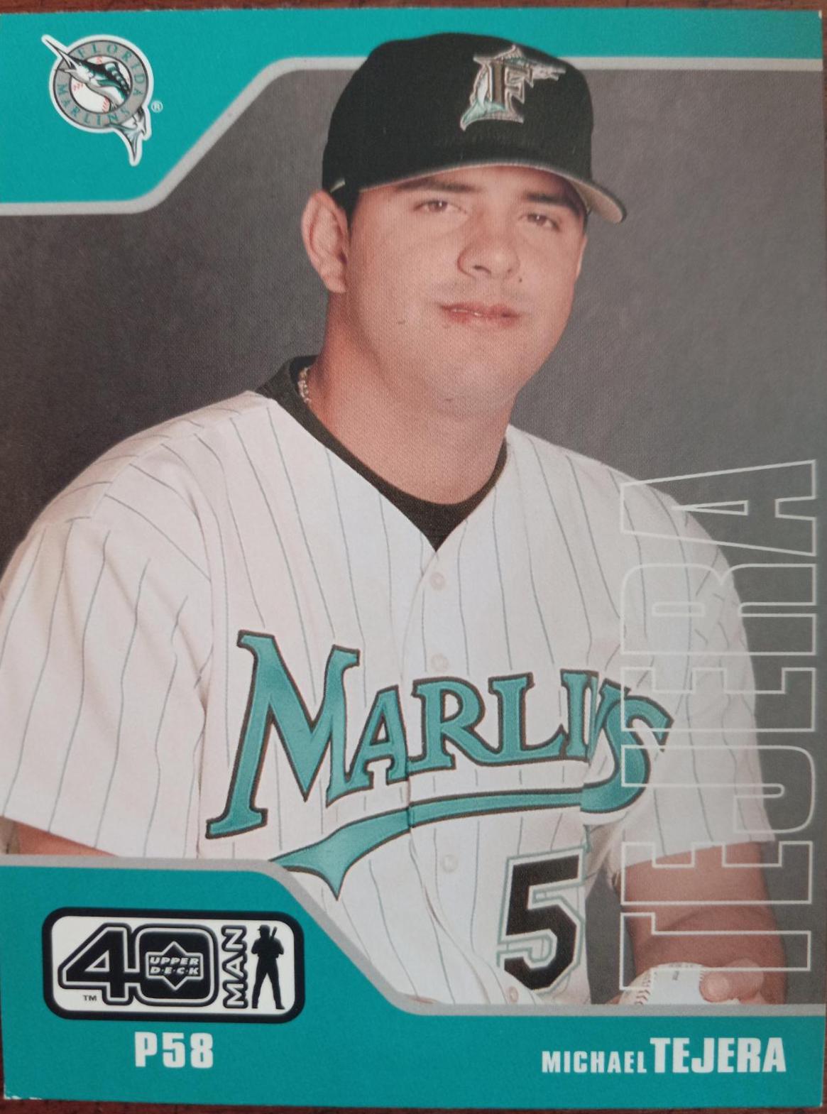 Michael Tejera #801 Baseball Cards 2002 Upper Deck 40 Man