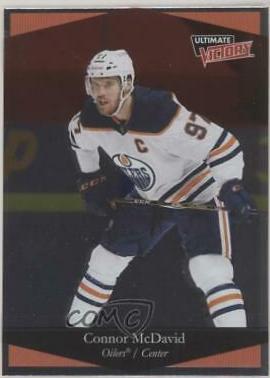 Connor McDavid #UV-8 Hockey Cards 2020 Upper Deck Ultimate Victory