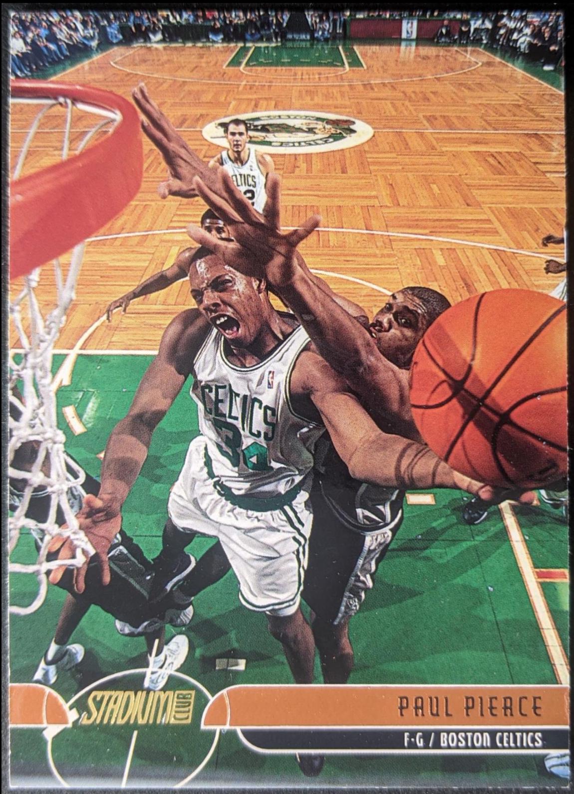 Paul Pierce #39 Basketball Cards 2001 Stadium Club