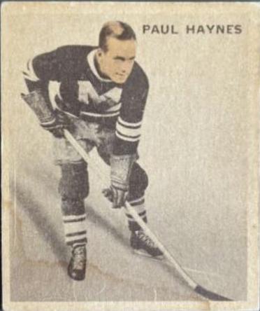Paul Haynes #6 Hockey Cards 1933 World Wide Gum Ice Kings