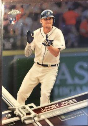 JaCoby Jones #2 Baseball Cards 2017 Topps Chrome