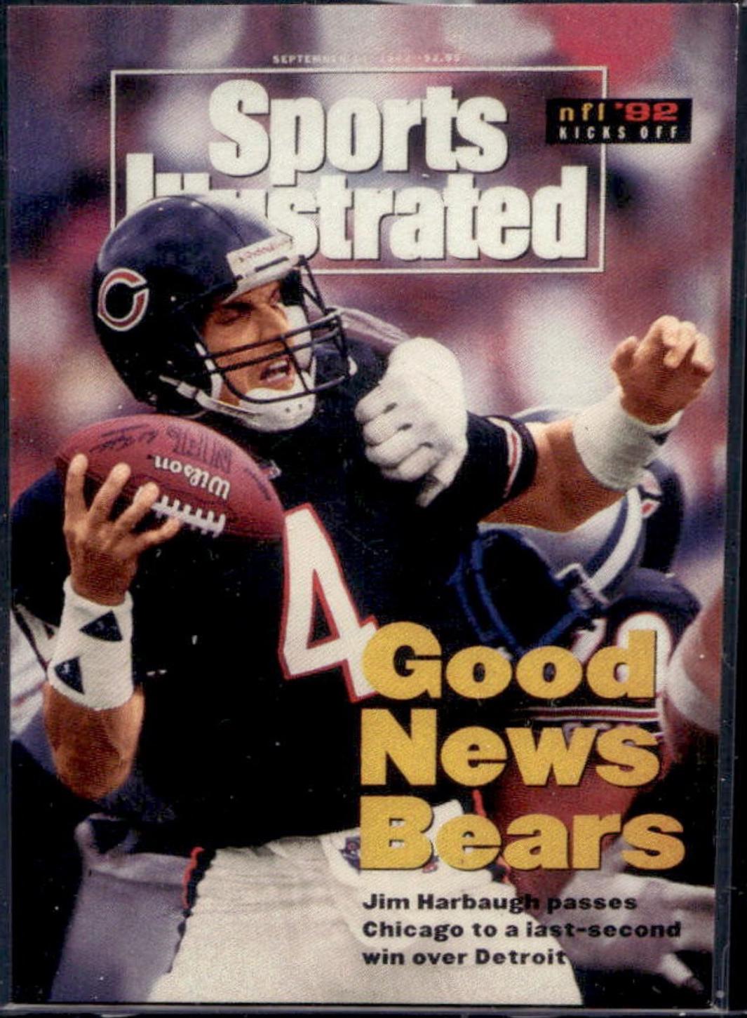 Jim Harbaugh #37 1999 Sports Illustrated Covers Football
