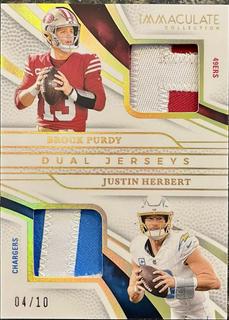 Brock Purdy / Justin Herbert