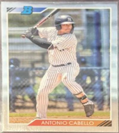 Antonio Cabello #AC Baseball Cards 2020 Bowman Heritage Chrome Prospects