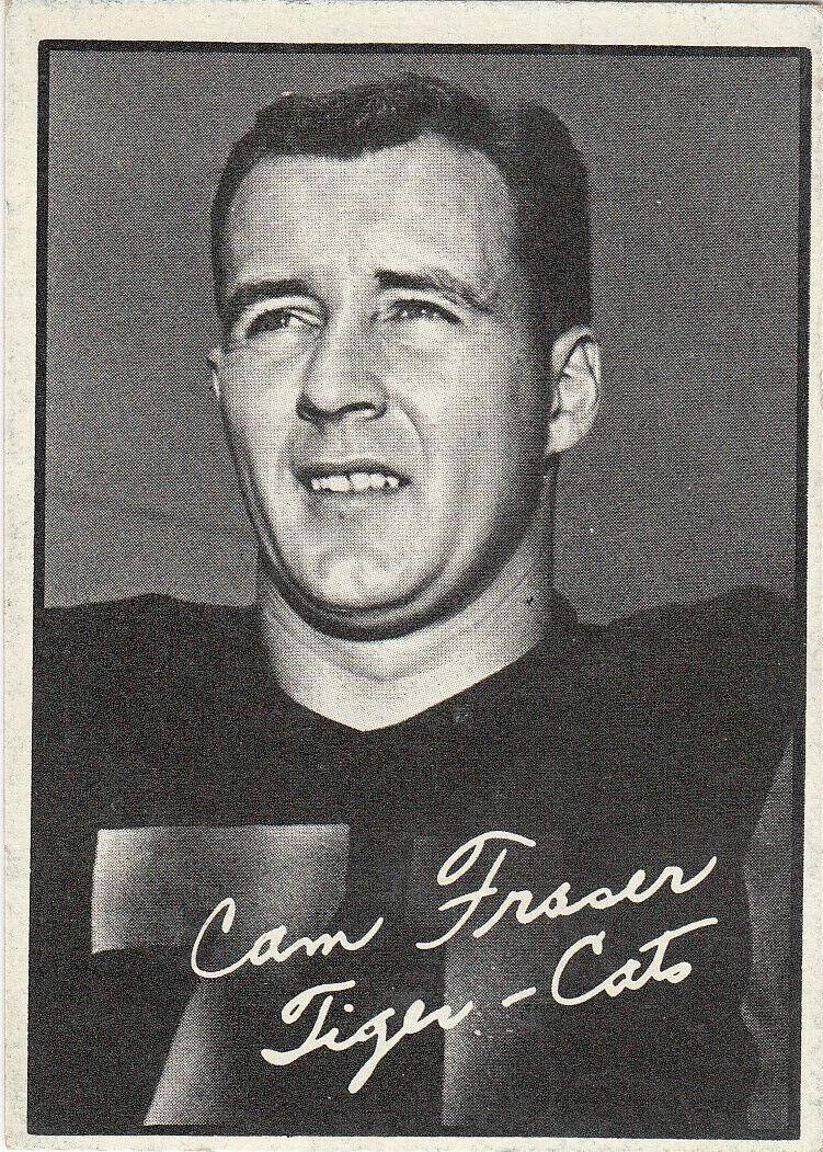 Cam Fraser #48 Football Cards 1961 Topps CFL
