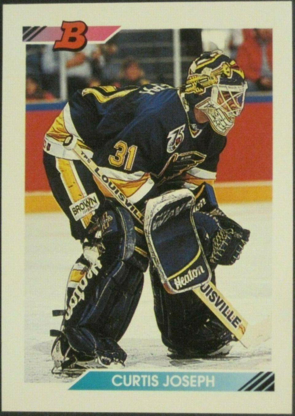 Curtis Joseph #368 Hockey Cards 1992 Bowman